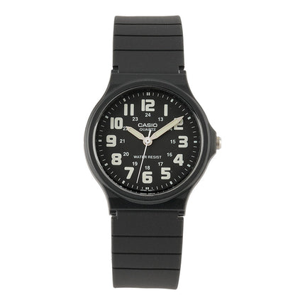 Casio General MQ-71-1BDF Black Dial Black Resin Band
