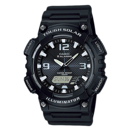 Casio General AQ-S810W-1AVDF Water Resistant 100M Digital Dial Black Resin Band