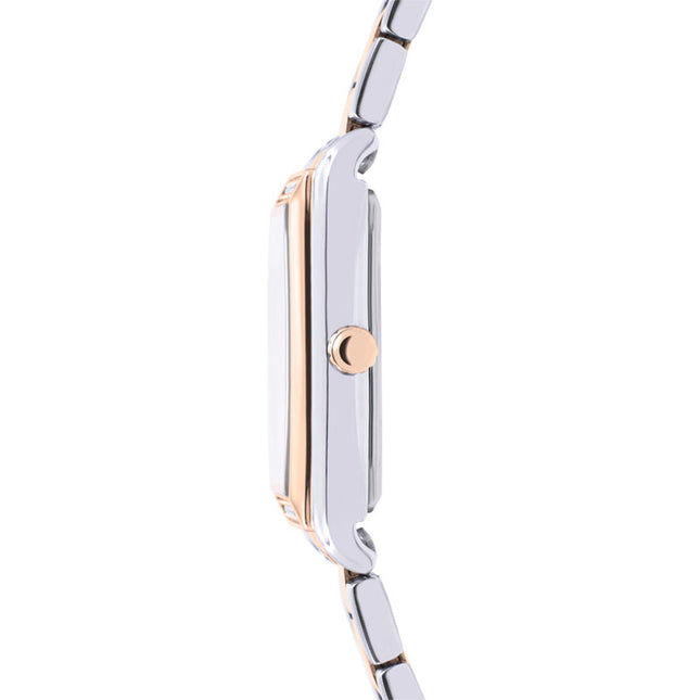 Alba Signa AH7EQ6X1 Ladies Silver Dial Dual Tone Stainless Steel Strap