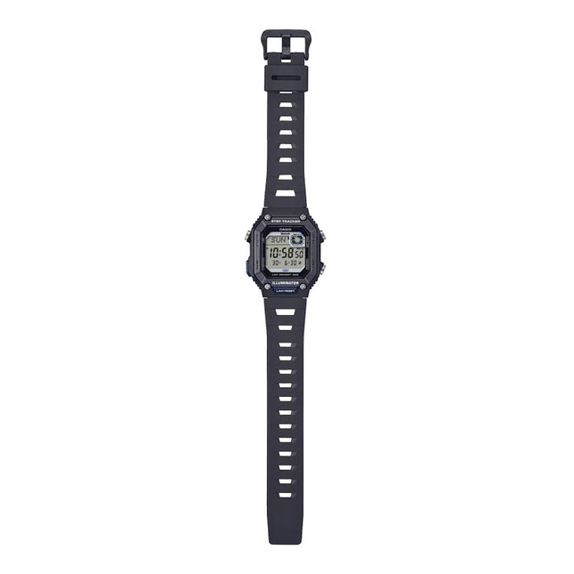 Casio General WS-B1000-1AVDF Step Tracker Digital Dial Black Resin Band