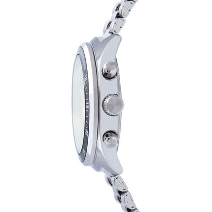 Alba Active AM3A35X1 Men Chronograph Silver Dial Stainless Steel Strap