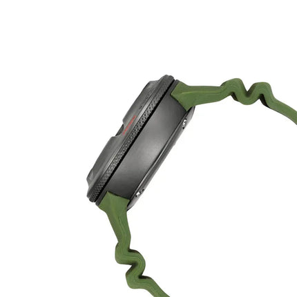 Citizen Promaster BJ8057-17X Ecozilla Divers Green Dial Green Polyurethane Strap