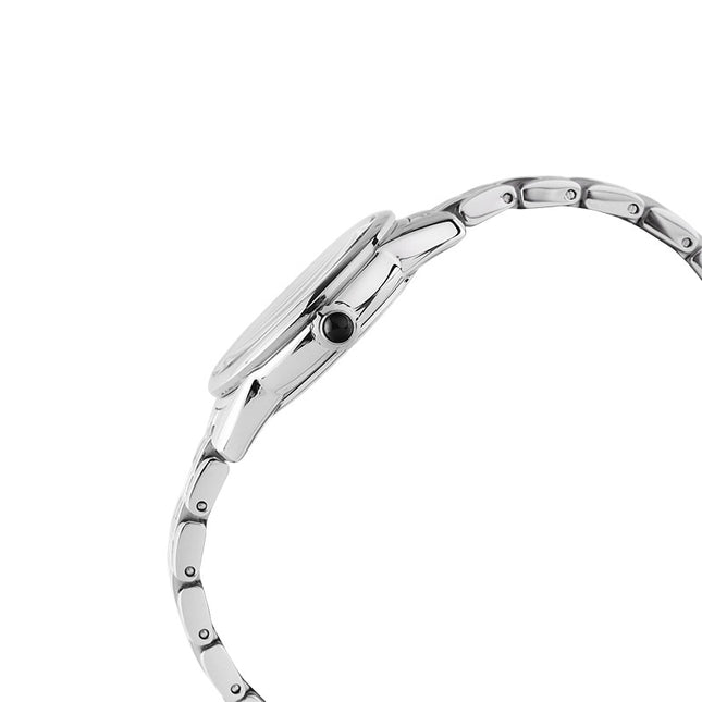 Seiko Ladies SUR561P1 White Dial Stainless Steel Strap
