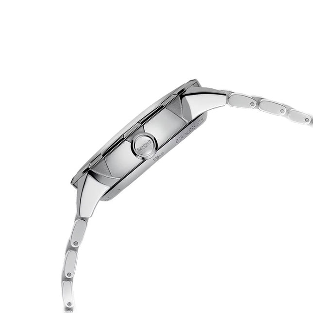 Mido Rainflower M043.236.11.101.00 Blossom Skeleton White Mother Of Pear Dial Stainless Steel Strap