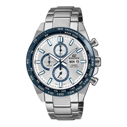 Casio Edifice EFR-574DE-7AVUDF Chronograph Silver Dial Stainless Steel Band