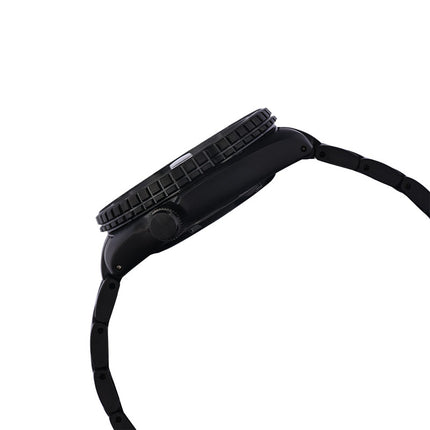 Seiko Prospex SRPK43K1 King Turtle Black Series Night Vision Diver Black Stainless Steel Strap