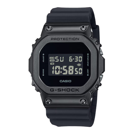 Casio G-Shock GM-5600UB-1DR Metal Covered Digital Dial Black Resin Band