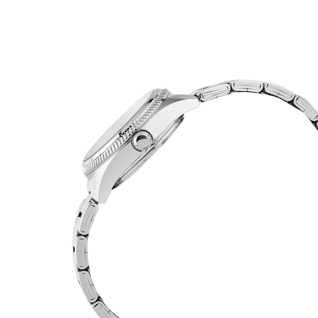 Alba Prestige AH7CK9X1 Ladies Green Patterned Dial Stainless Steel Strap