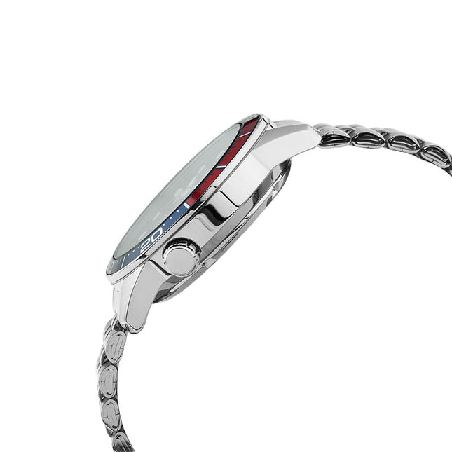 Alba Mechanical AL4191X1 Men Blue Dial Stainless Steel Strap