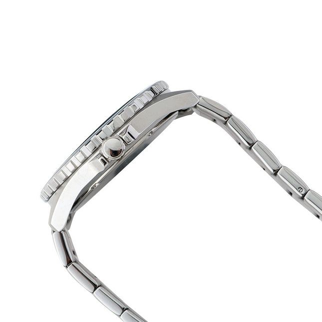 Alba Active AG8L25X1 Men Blue Patterned Dial Stainless Steel Strap