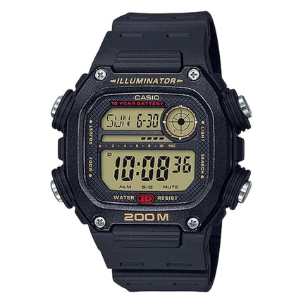 Casio General Youth DW-291H-9AVDF Digital Dial Black Resin Band