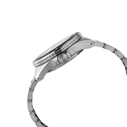 Alba AL4623X1 Men Automatic Black Dial Stainless Steel Strap
