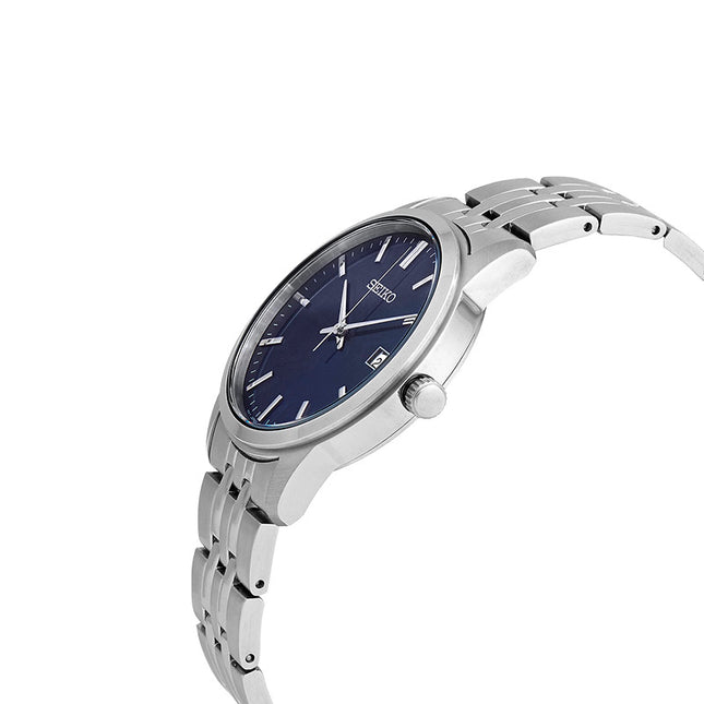 Seiko Classic SUR399P1 Discover More Blue Dial Stainless Steel Strap