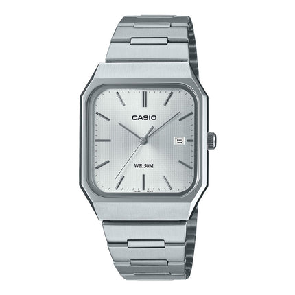 Casio General MTP-B185D-7AVDF Men Silver Dial Stainless Steel Band