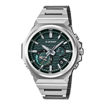 Casio G-Shock GST-B1000D-3ADR G-Steel Tough Solar Men Green Dial Stainless Steel Band