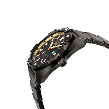 Seiko 5 Sports SRP287K1 Automatic Black Dial Black Stainless Steel Strap