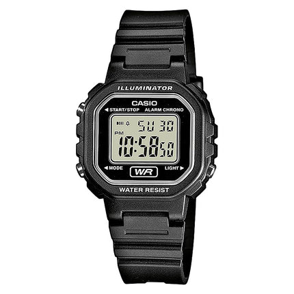 Casio General LA-20WH-1ADF Retro Digital Dial Black Resin Band