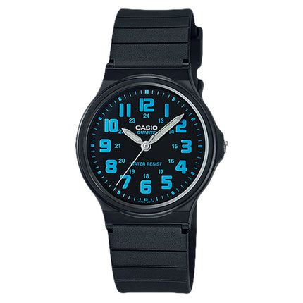 Casio General MQ-71-2BDF Black Dial Black Resin Band