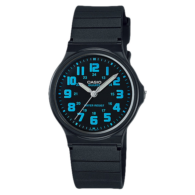 Casio General MQ-71-2BDF Black Dial Black Resin Band