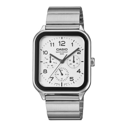 Casio General MTP-M306D-7AVDF Men White Dial Stainless Steel Band
