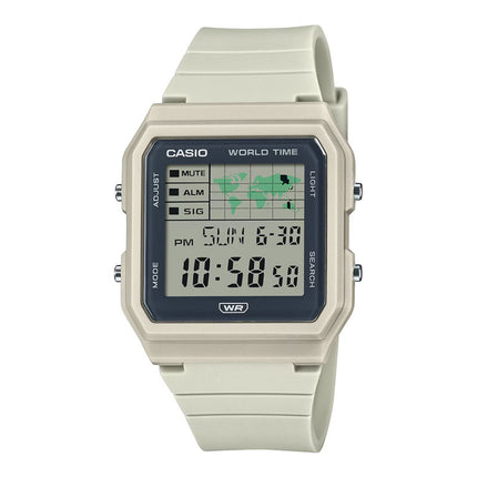 Casio General LF-30W-8ADF Digital Dial White Resin Band