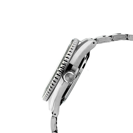 Alba Mechanical AL4287X1 Men Green Dial Stainless Steel Strap