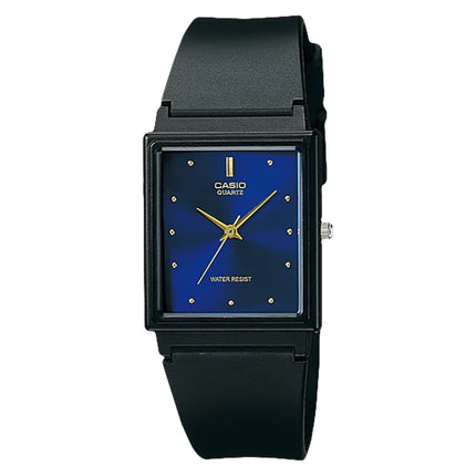 Casio General MQ-38-2ADF Blue Dial Black Resin Band