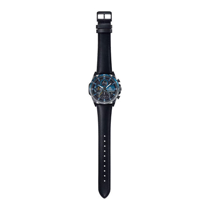 Casio Edifice EQS-940NL-1AVUDF Nighttime Drive Series Solar Chronograph Black Leather Band