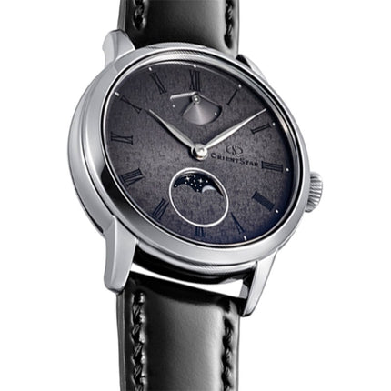 Orient Star M45 F8 RE-BW0005N Mechanical Moon Phase Hand Winding Grey Gradation Dial Limited Edition