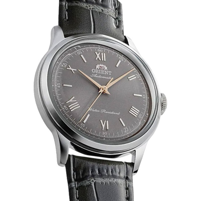 Orient Classic RA-BB0006N Bambino Automatic Grey Dial Grey Leather Strap Limited Edition