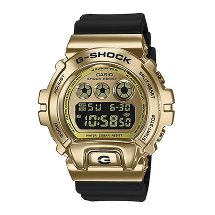 Casio G-Shock GM-6900G-9DR Metal Covered Absolute Toughness 25th Anniversary Digital Dial Resin Band