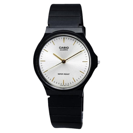 Casio General MQ-24-7E2LDF Silver Dial Black Resin Band