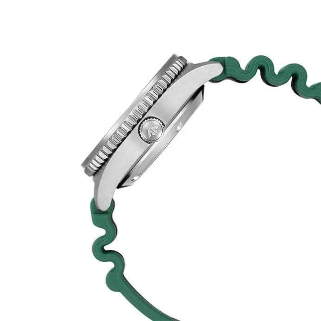 Citizen Promaster NY0121-09X Marine Automatic Diver Green Dial Green Polyurethane Strap