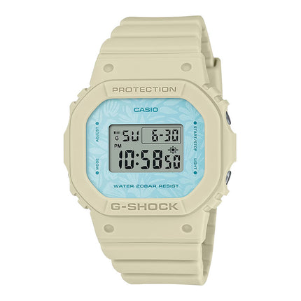Casio G-Shock GMD-S5600NC-9DR Ladies Natures Color Series Digital Dial Beige Resin Band