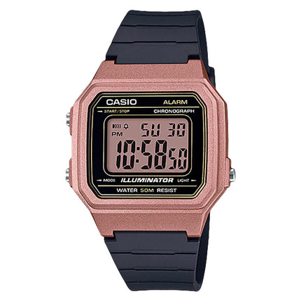 Casio General W-217HM-5AVDF Digital Dial Black Resin Band