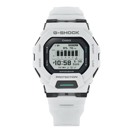 Casio G-Shock G-Squad GBD-200-7DR Men Digital Dial White Resin Band