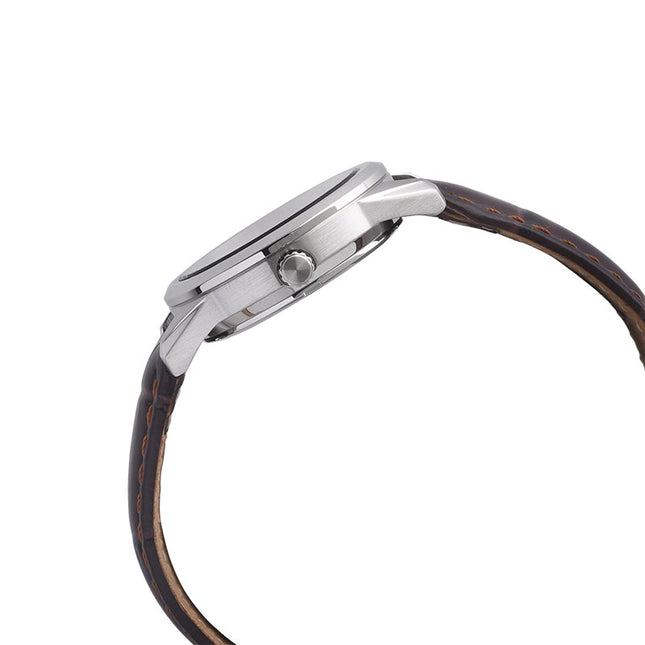 Alba AH7EQ1X1 Ladies Green Dial Brown Leather Strap