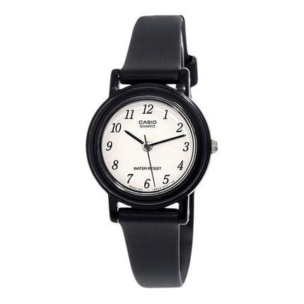 Casio General LQ-139BMV-1BLDF White Dial Black Rubber Band