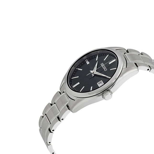 Seiko Classic SUR311P1 Discover More Black Dial Stainless Steel Strap