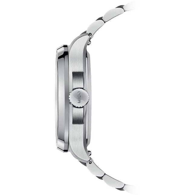 MIDO Multifort TV Big Date M049.526.11.081.00 Grey Gradient Dial Stainless Steel Strap