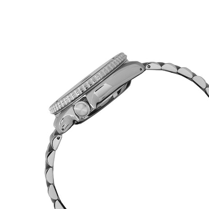 Seiko 5 Sports SSK033K1 SKX Series Automatic GMT Silver Dial Stainless Steel Strap