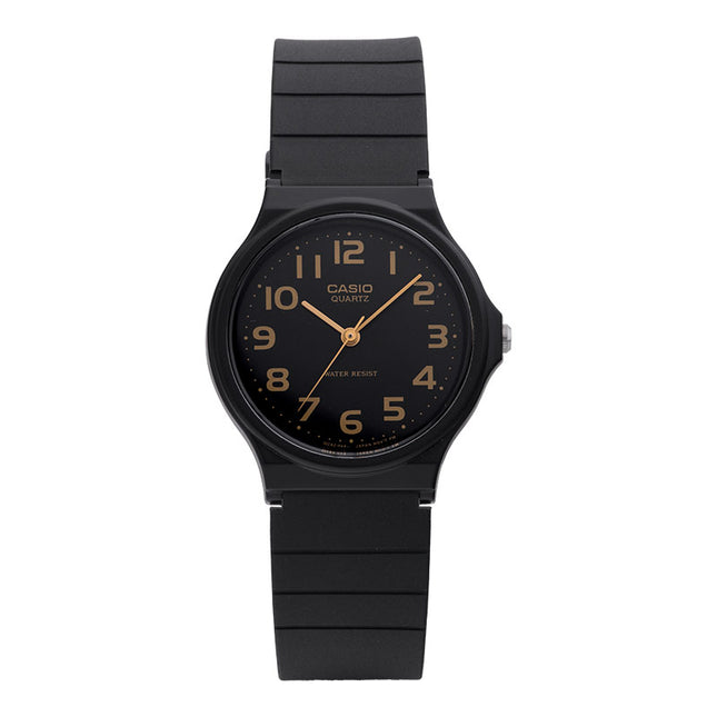 Casio General MQ-24-1B2LDF Black Dial Black Resin Band