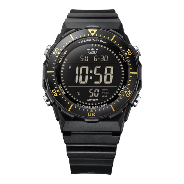 Casio General AE-1700H-1BVDF 10 Years Battery Life Digital Dial Black Resin Band
