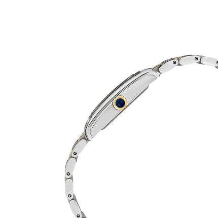 Seiko Ladies SWR087P1 White Dial Dual Tone Stainless Steel Strap