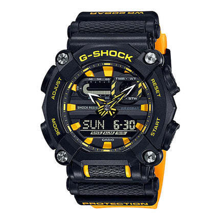 Casio G-Shock GA-900A-1A9DR Heavy Duty Men Digital Analog Dial Black Resin Band