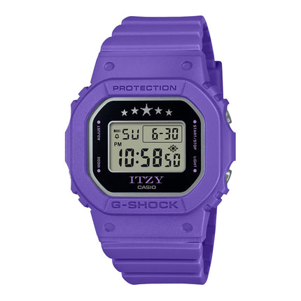 Casio G-Shock X ITZY GMD-S5610IT-6DR Ladies Digital Dial Purple Resin Band