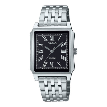 Casio General MTP-B190D-1BVDF Black Dial Stainless Steel Band
