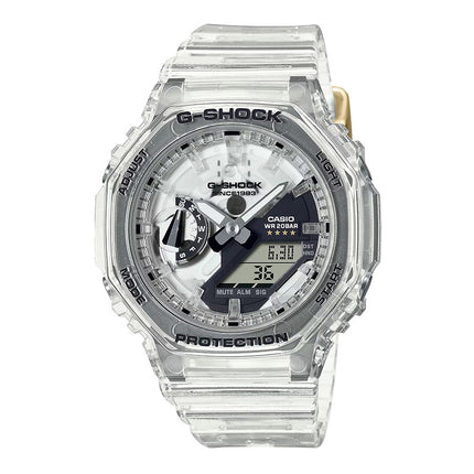 Casio G-Shock GMA-S2140RX-7ADR 40th Anniversary Clear Remix Digital Analog Transparent Resin Band