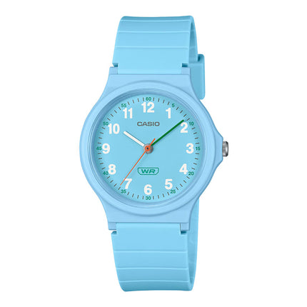 Casio General LQ-24B-2BDF Pop Ladies Analog Blue Dial Blue Resin Band