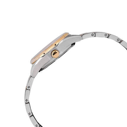 Seiko Ladies SUR454P1 Discover More Silver Dial Dual Tone Stainless Steel Strap